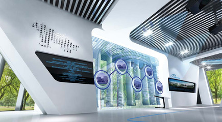 数字展厅设计科技含量与颜色设计的关系_科技_网